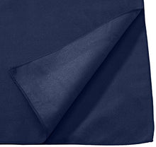 Carica l'immagine nel visualizzatore di Gallery, AmazonBasics - Asciugamano da bagno in microfibra, Microfibra, Nero/Blu