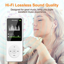 Carica l'immagine nel visualizzatore di Gallery, Lettore MP3, Musicale da 16GB per Sport e Bianco (non bluetooth)