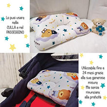Carica l'immagine nel visualizzatore di Gallery, RS-Italy NUOVO Cuscino Neonato Plagiocefalia Traspirante Antisoffoco e Bianco - Ilgrandebazar