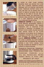 Carica l'immagine nel visualizzatore di Gallery, Caffè Corsini - American Coffee Miscela di Macinato per Caffè...