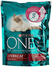 Carica l'immagine nel visualizzatore di Gallery, Purina One Sterilcat Cereali/Manzo - 800 gr