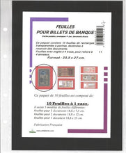 Carica l'immagine nel visualizzatore di Gallery, Refill Pages for Ring Binders Banknotes/Postcards/Picture 1 Case