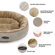 Carica l'immagine nel visualizzatore di Gallery, Pecute Cuccia per Gatti e Cani, Realizzato in Fondo Antiscivolo di pet bed M - Ilgrandebazar