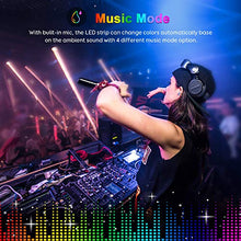 Carica l'immagine nel visualizzatore di Gallery, Striscia LED Musicale, Fansteck 5M Strisce Led TV 5050 RGB 1 Pack
