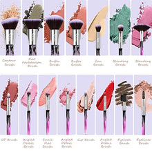 Carica l'immagine nel visualizzatore di Gallery, Pennelli Make Up Subsky 15 pezzi Set di pennelli per trucco Fondotinta...