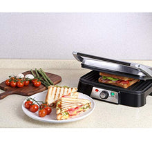 Carica l'immagine nel visualizzatore di Gallery, Aigostar Hitte 30HFA - Panini Maker/Griglia, Pressa a Griglia, Antiaderente - Ilgrandebazar