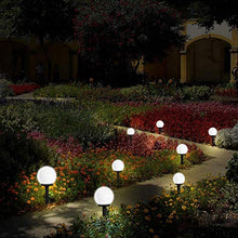 Carica l'immagine nel visualizzatore di Gallery, Luce solare da giardino a LED, luci a globo solari Lampada esterno a...