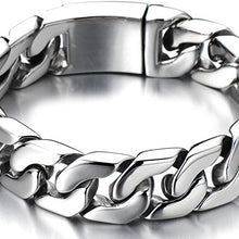 Carica l'immagine nel visualizzatore di Gallery, COOLSTEELANDBEYOND Stile Maschile, Barbozzale Braccialetto, Bracciale da 01 - Ilgrandebazar