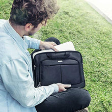 Carica l'immagine nel visualizzatore di Gallery, Trust Sydney Borsa per Laptop Sottile da 14" con Vano Porta-tablet, Nero