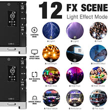 Carica l'immagine nel visualizzatore di Gallery, Pixel G1s RGB LED - Luce video integrata, 12 W, luce video, colore pieno e...