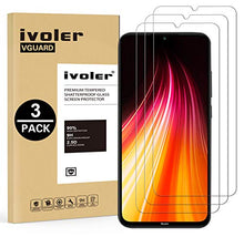 Carica l'immagine nel visualizzatore di Gallery, ivoler 3 Pezzi Pellicola Vetro Temperato per Xiaomi Redmi Note 8T [Garanzia...