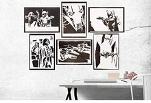 Carica l'immagine nel visualizzatore di Gallery, Poster Millennium Falcon STAR WARS Handmade Graffiti Street Art - Artwork