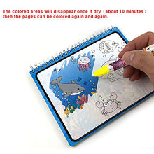 Carica l'immagine nel visualizzatore di Gallery, Sipobuy Magic Water Drawing Book Libro da colorare Acqua Doodle Animal World