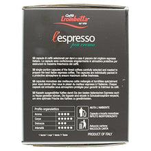 Carica l'immagine nel visualizzatore di Gallery, Caffè Trombetta L'Espresso Più Crema - Confezione da 50 Capsule - Ilgrandebazar