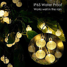 Carica l'immagine nel visualizzatore di Gallery, ZWOOS Catena Luminosa Solare, 7m 50 LED Luci Solari Esterno con Bianco Caldo