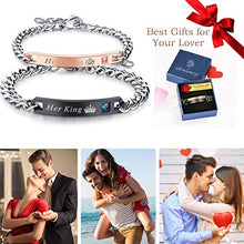 Carica l'immagine nel visualizzatore di Gallery, Gkmamrg Una Coppia Uomo e Donna di Bracciali, Bracciale A