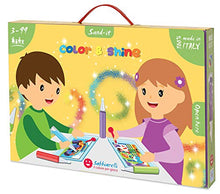 Carica l'immagine nel visualizzatore di Gallery, Sabbiarelli Sand-it for Fun Kit Color-Shine - Set Lavoretti Creativi: Crea e...