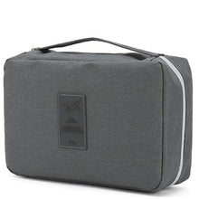 Carica l'immagine nel visualizzatore di Gallery, Beauty Case da Viaggio, Boic Borsa per Toilette Uomo e Donna, Trousse Nero - Ilgrandebazar