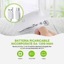 Carica l'immagine nel visualizzatore di Gallery, Lampada Libro 15 LED con Clip, Luce 3 Tipi Temperatura di Bianco