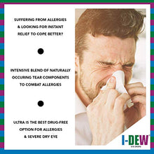 Carica l'immagine nel visualizzatore di Gallery, I-DEW Ultra - Collirio per allergie, secchezza oculare e occhi rossi, senza... - Ilgrandebazar