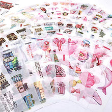 Carica l'immagine nel visualizzatore di Gallery, Pegatinas Álbum de Recortes, 48 Hojas Inicio Dulce y Cálido Set B