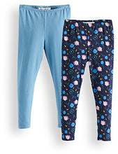 Carica l'immagine nel visualizzatore di Gallery, Marchio Amazon - RED WAGON Leggings Bambina, Pacco da 2 - Ilgrandebazar