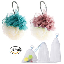 Carica l'immagine nel visualizzatore di Gallery, Amaoma Corpo Spugna da Bagno + Rete di Sapone, Palla Bagno, per... - Ilgrandebazar