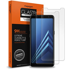 Carica l'immagine nel visualizzatore di Gallery, Spigen 2Pezzi, Vetro Temperato Samsung Galaxy A8 2018, proteggischermo... - Ilgrandebazar