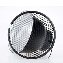 Carica l'immagine nel visualizzatore di Gallery, Diffusore riflettore standard 18 cm con griglia a nido d'ape...