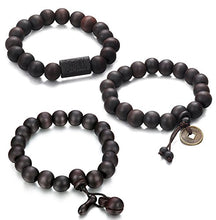 Carica l'immagine nel visualizzatore di Gallery, Jstyle 2-3 PCS 11MM Bracciale Buddha Tibetani Braccialetto Perline Elastico... - Ilgrandebazar