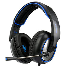 Carica l'immagine nel visualizzatore di Gallery, SADES R7 Gaming Headset, USB Headset Cuffie da gioco stereo per Nero