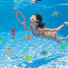 Carica l'immagine nel visualizzatore di Gallery, Killow Giocattoli da Immersione ,34pz Piscina Subacquea Immersioni...