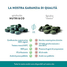 Carica l'immagine nel visualizzatore di Gallery, Spirulina Biologica | 500 Compresse Bio da 500 mg Pure Senza Eccipienti | 15...