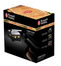 Carica l'immagine nel visualizzatore di Gallery, Russell Hobbs 17888-56 Scalda Panini/Grill 3 in 1, 1800 Watt, 1 sola...