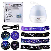 Carica l'immagine nel visualizzatore di Gallery, [Aggiornamento] Proiettore per Bambini, AsperX 4 in 1 Lampada Proiettore...