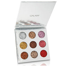Carica l'immagine nel visualizzatore di Gallery, TZ COSMETIX - Galaxy 9 colori Palette di ombretti Glitter - Polvere di... - Ilgrandebazar