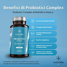 Carica l'immagine nel visualizzatore di Gallery, Probiotici 50 miliardi di CFU per dose - 10 ceppi naturali la flora e le...