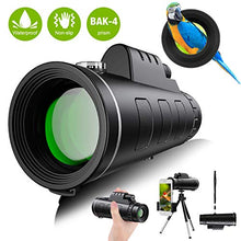 Carica l'immagine nel visualizzatore di Gallery, Telescopio Monoculare,50x60 HD BAK4 monocular telescope professionale...