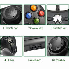 Carica l'immagine nel visualizzatore di Gallery, JAMSWALL Game Controller per Xbox 360,Wired Gamepad...