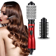 Carica l'immagine nel visualizzatore di Gallery, Spazzola Phon, Rotante 3 in 1 Multifunzione Aria Calda Red - Ilgrandebazar