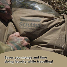 Carica l'immagine nel visualizzatore di Gallery, Scrubba Wash Bag 2.0 - Borsa per Lavatrice da Campeggio marrone - Ilgrandebazar