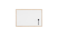 Carica l'immagine nel visualizzatore di Gallery, Bi-Office Lavagna Magnetica Bianca Budget Con Cornice In 600 x 400 mm, Bianco - Ilgrandebazar