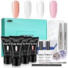 Carica l'immagine nel visualizzatore di Gallery, Kit di gel per unghie TOMICCA Polygel Unghie Kit, 4pc polygel 4+2 new - Ilgrandebazar