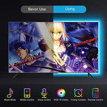 Carica l'immagine nel visualizzatore di Gallery, Striscia LED RGB WIFI, Etersky Smart Strip 2M 5050 Compatibile con 2m