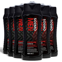 Carica l'immagine nel visualizzatore di Gallery, Marchio Amazon - Solimo Gel doccia uomo energizzante-Confezione da 6 (6... - Ilgrandebazar