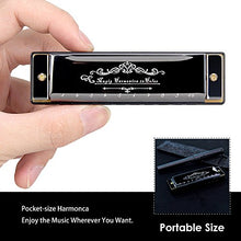 Carica l'immagine nel visualizzatore di Gallery, Armonica a Bocca, Mugig Harmonica Blues 10 Fori 20 Toni, C 10x4x2.6 Standard - Ilgrandebazar