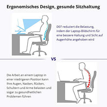 Carica l'immagine nel visualizzatore di Gallery, GoZheec Tronsmart Supporto PC Portatile per Laptop Angolazione nero