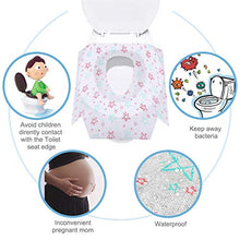 Carica l'immagine nel visualizzatore di Gallery, Potty Seat Cover - Coprisedili monouso per WC, confezioni extra large 24...