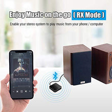 Carica l'immagine nel visualizzatore di Gallery, Trasmettitore Ricevitore Bluetooth 5.0, 2 in 1 Adattatore mini RCA...