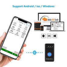 Carica l'immagine nel visualizzatore di Gallery, OBD2 Bluetooth 4.0, Smaier OBDII Nuova Versione Diagnosi per Auto, Mini... - Ilgrandebazar